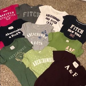 Bundle of Abercrombie shirt